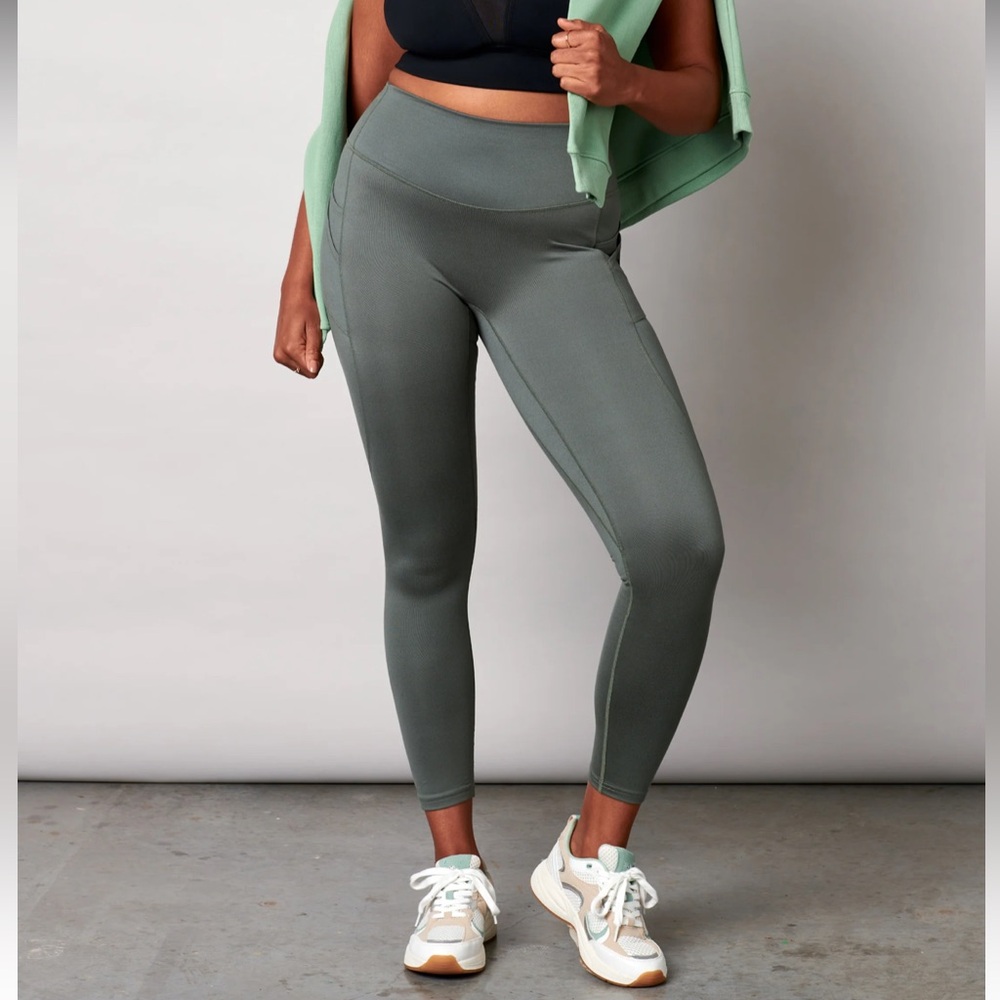 🩶 NEW! • BLANQI • HIGH COMPRESSION POCKET LEGGINGS | XXL - Picture 6 of 12